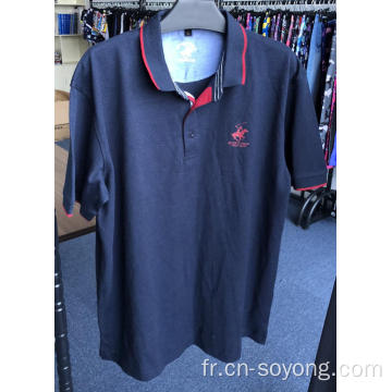 Polos en polyester / coton pour hommes